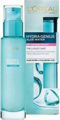 L'Oreal Paris Hydra Genius Aloe Water 72h Creme Gesicht Tag mit Aloe Vera  70ml | Skroutz Germany