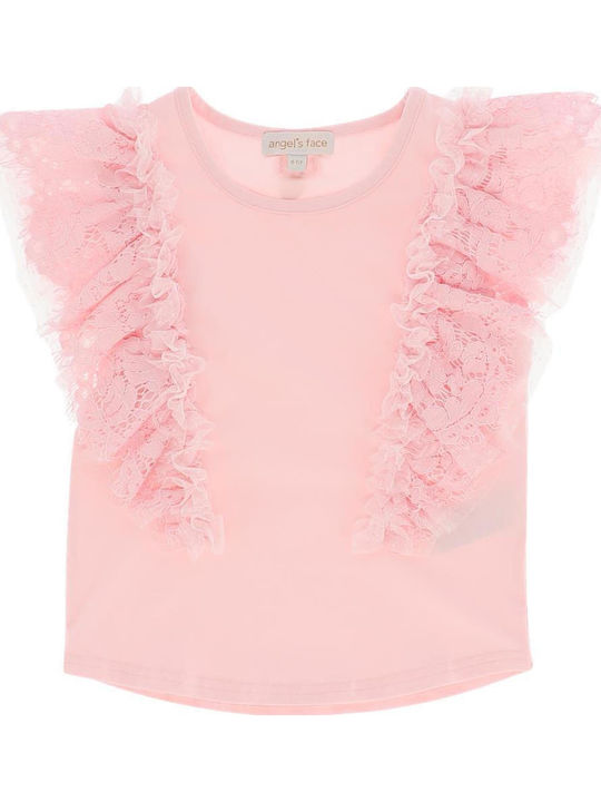 Παιδική Μπλούζα Αμάνικη Pale Pink Saige