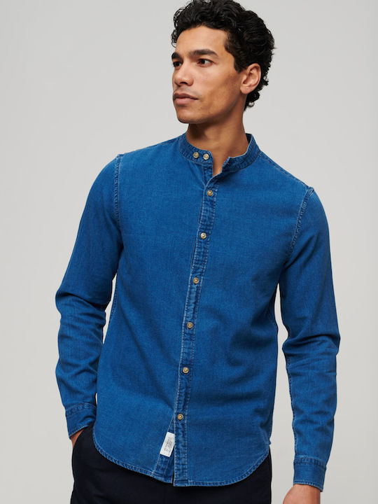 Superdry Herrenhemd Blau