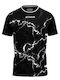 Grafite Αθλητικό T-shirt Μαύρο