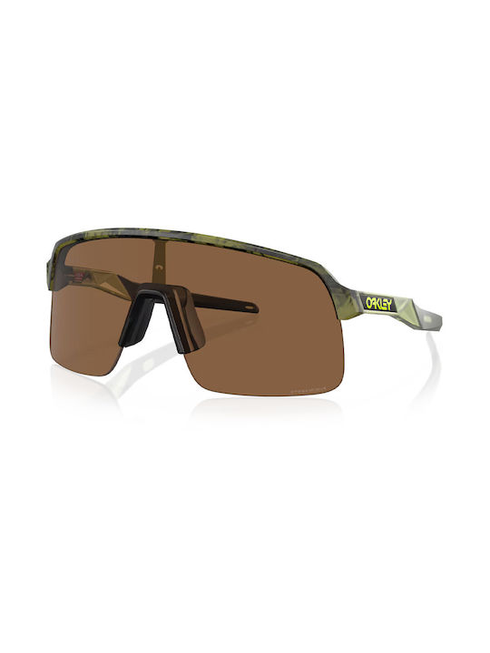 Oakley Lite Sonnenbrillen mit Grün Rahmen und Braun Linse OO9463-5739