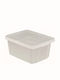 Curver Пластмаса Кутия за съхранение с капак Прозрачен 30x39x39см 1бр