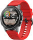 Senbono X28 45mm Αδιάβροχο Smartwatch με Παλμογράφο (Κόκκινο)
