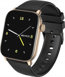 Oromed Fit 6 Smartwatch με SIM και Παλμογράφο (Χρυσό)