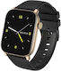 Oromed Fit 6 Smartwatch με Παλμογράφο (Χρυσό)