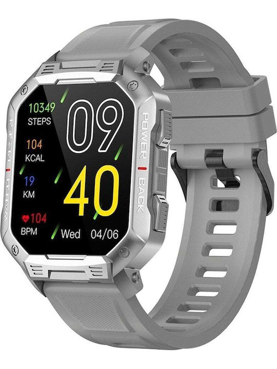 Kumi U3 Pro Smartwatch (Silver)