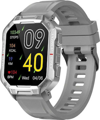 Kumi U3 Pro Smartwatch (Silver)