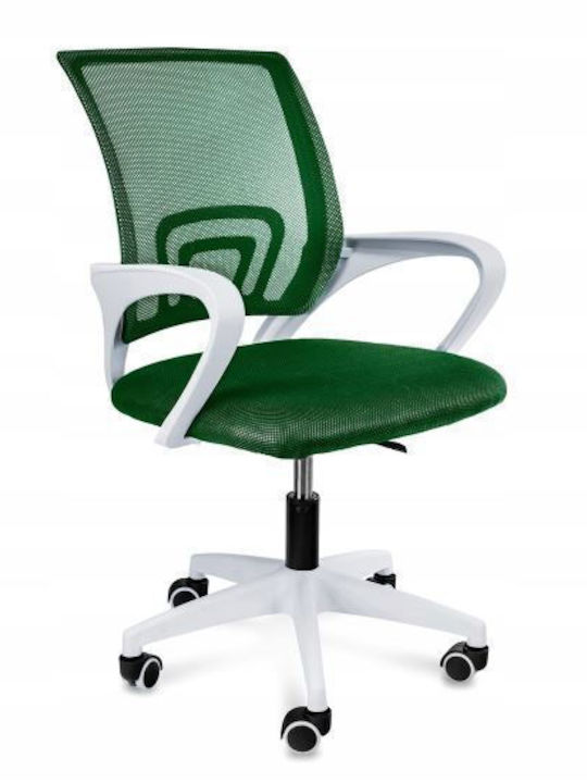 Καρέκλα Γραφείου με Μπράτσα Πράσινη Jumi