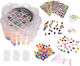 Bracelet Creation Set 3000 Elastics Zola Beads Pendants Accessories Included Multicolor
