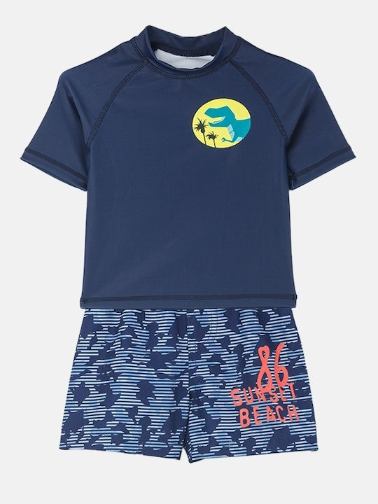 Joyce Kinder Badeanzug Bademoden-Set Navy