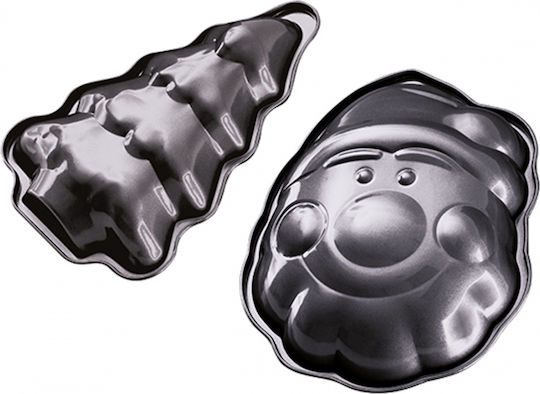 Berlinger Haus Set 2 Christmas Baking Tins Berlinger Haus Christmas Tree Bh-6950