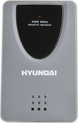 Hyundai WSSENZOR77 Ασύρματος Μετεωρολογικός Σταθμός Ψηφιακός Επιτραπέζιος Γκρι