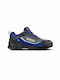 Sparco Indy Low Safety Black Grey / Blue S3 with Certification P, ESD ,SR