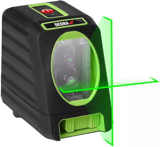 Dedra Autonivelant Liniar Nivelă Laser Fascicul Verde 1.5V cu Domeniu de Lucru 30m