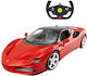 Ramiz Ferrari SF90 Stradale Teleghidat Mașină Roșu