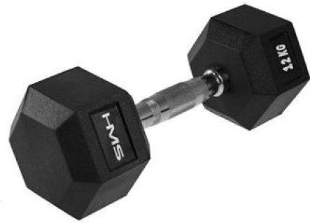 HMS Hexagon Dumbbell 1 x 12kg