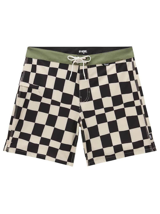 Vans Daily Check Costum de Baie Bărbătesc Bermuda Neagră