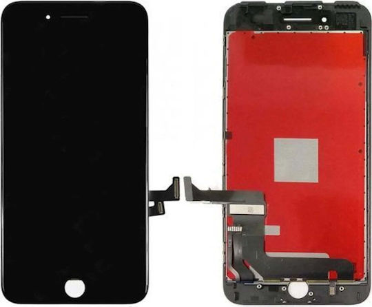 LG Οθόνη mit Touchscreen für iPhone 7 (Schwarz)