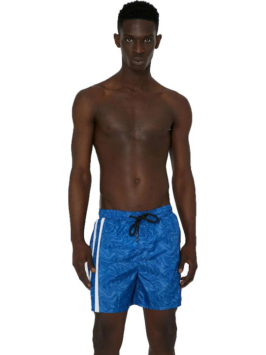 John Richmond Men's Swimwear Shorts Blue John Richmond Men's Swimwear Shorts Blue