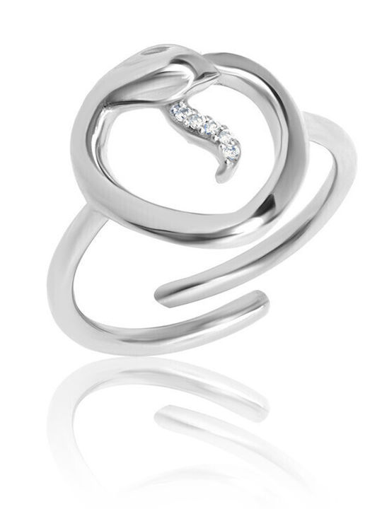 Сребърно пръстен Jcou Snakeheart Код jw911s0-01