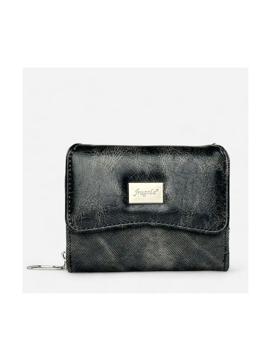 Fragola Small Women's Wallet Pc386 Black