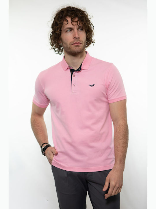 Side Effect Herren Shirt Polo Pink