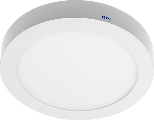 Gtv Кръгла LED Панел 19W с Неутрално бяло Светлина 4000К