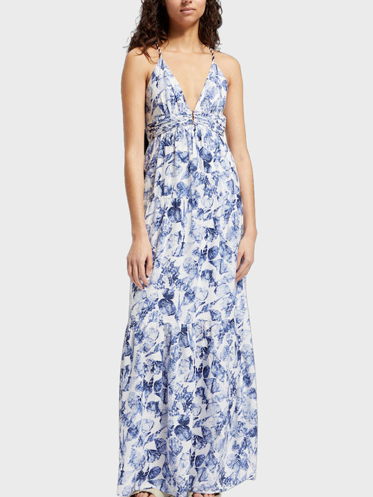 Scotch & Soda Maxi Рокля Бял