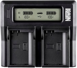 Newell Double Battery Charger Compatible with Canon