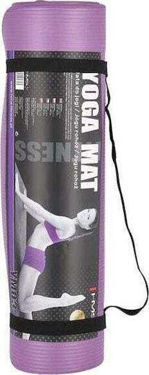 HMS Ym03 Fitnessmatte Pilates Lila (183x61cm)