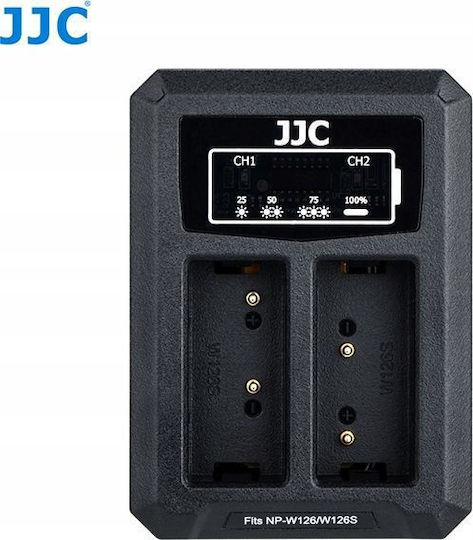 JJC Doppelter Batterieladegerät Kompatibel mit Fujifilm