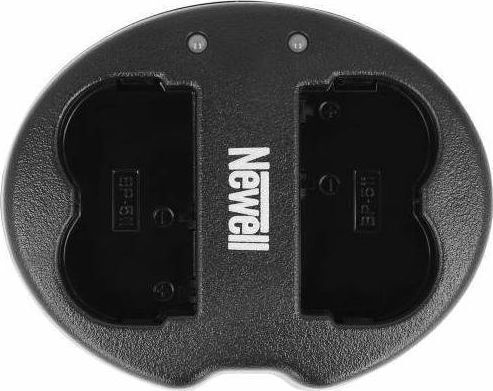 Newell Double Battery Charger Compatible with Canon