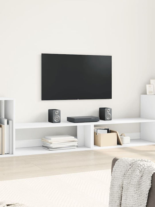 Wohnzimmer TV-Einheit White L100xB30xH50cm