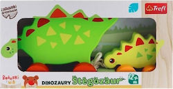 Trefl Wooden Toy Stegosaurus Babaski Bear 61593 Trefl