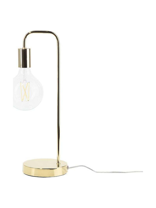 Beliani Schreibtischlampe in Gold Farbe