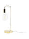 Beliani Schreibtischlampe in Gold Farbe