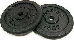 Master Δίσκος Μεταλλικός 1 x 10kg Φ31mm Master Δίσκος Μεταλλικός 1 x 10kg Φ31mm