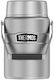 Thermos Lunchbox Isolierte Lunchbox Inox Silber 1390ml 1Stück