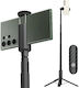 Araree Selfie Stick με Bluetooth Μαύρο AR60-01915A