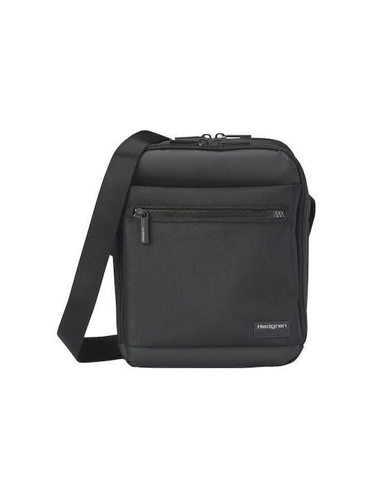 Hedgren Herrentasche Schulter / Crossbody Schwarz