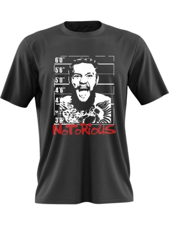 Conor Mcgregor T-shirt Schwarz Baumwolle