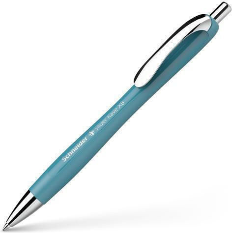 Schneider Slider Rave Xb Ballpoint Pen 1.6mm Teal Petrol with Blue Ink 132513