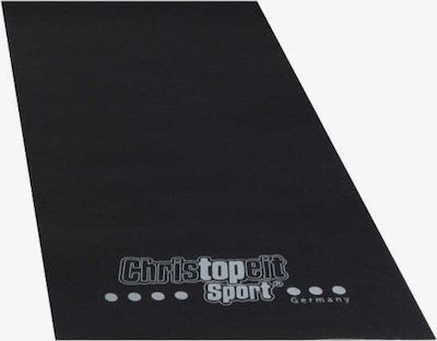 Christopeit Στρώμα Γυμναστικής Yoga/Pilates Μαύρο (120x60cm)