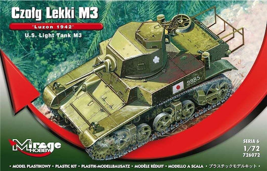 Mirage Modeling Figure Tank in Scale 1:72