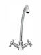 Invena Mixing Sink Faucet Silver