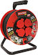 Volteo Waterproof Extension Reel Cord 3 x 2.5mm²/30m Red