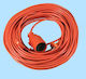 Abex 1 Platz mit Kabel 25m Durchmesser 2 x 1mm² Orange