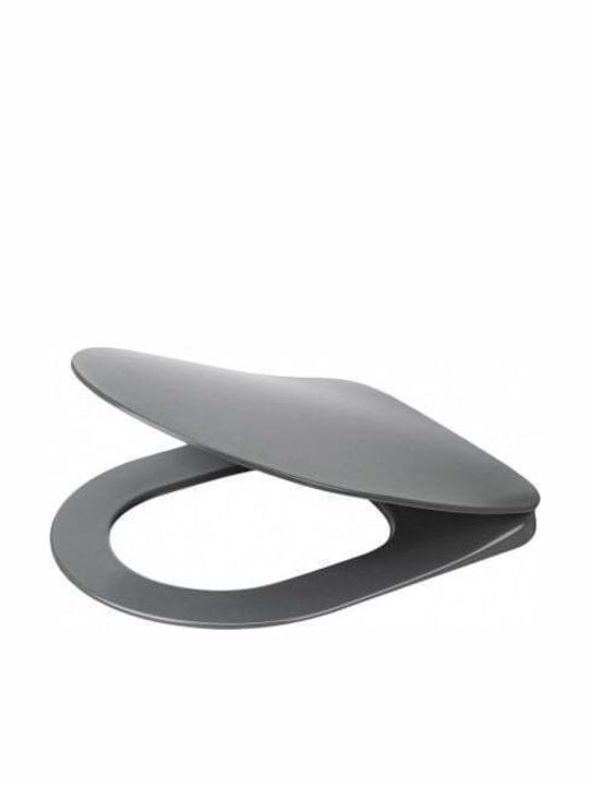 Deante Capac WC Subțire cu Bidet Plastic Gri