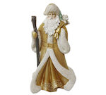 Santa Holding Stick Flocked 30.5cm