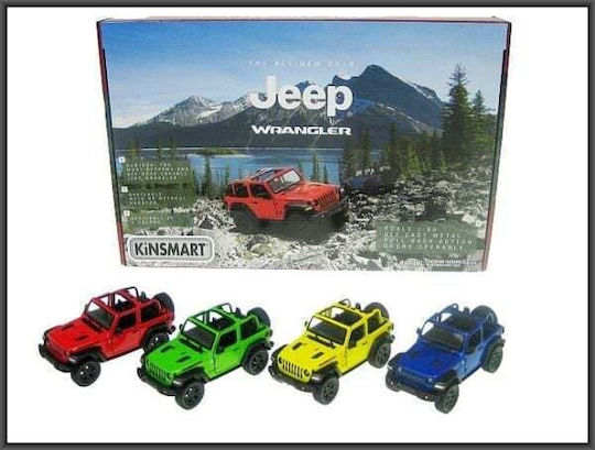 Hippo Jeep Wrangler 2018 4 Colors 1:34 Hxkt230
